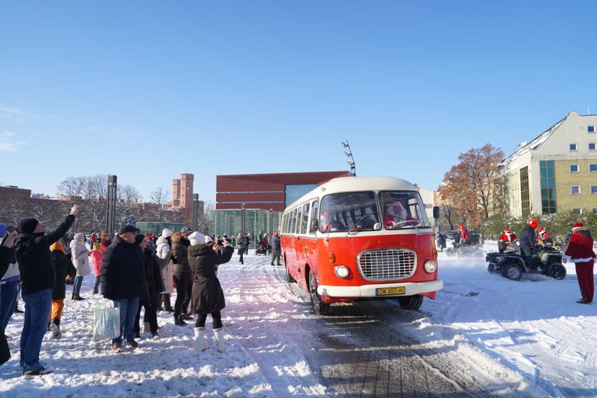 Moto Mikołaje we Wrocławiu