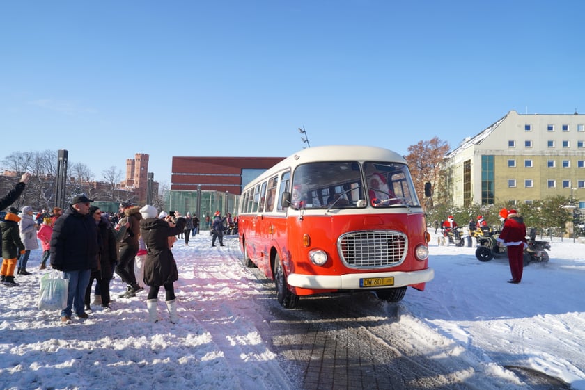 Moto Mikołaje we Wrocławiu