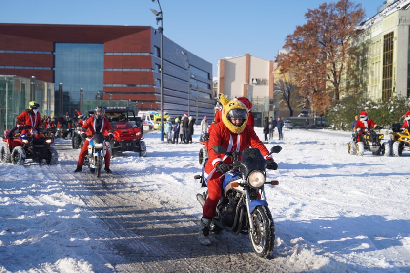Moto Mikołaje we Wrocławiu