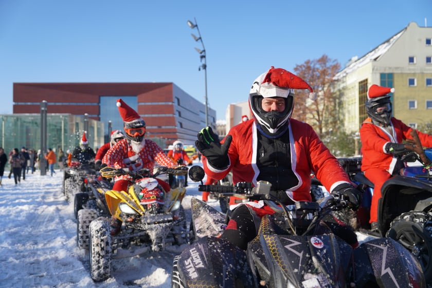 Moto Mikołaje we Wrocławiu