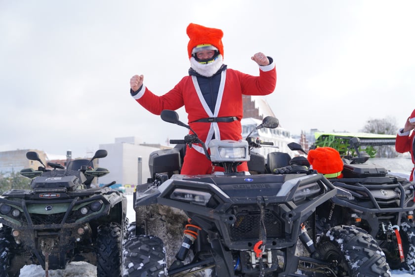 Moto Mikołaje we Wrocławiu