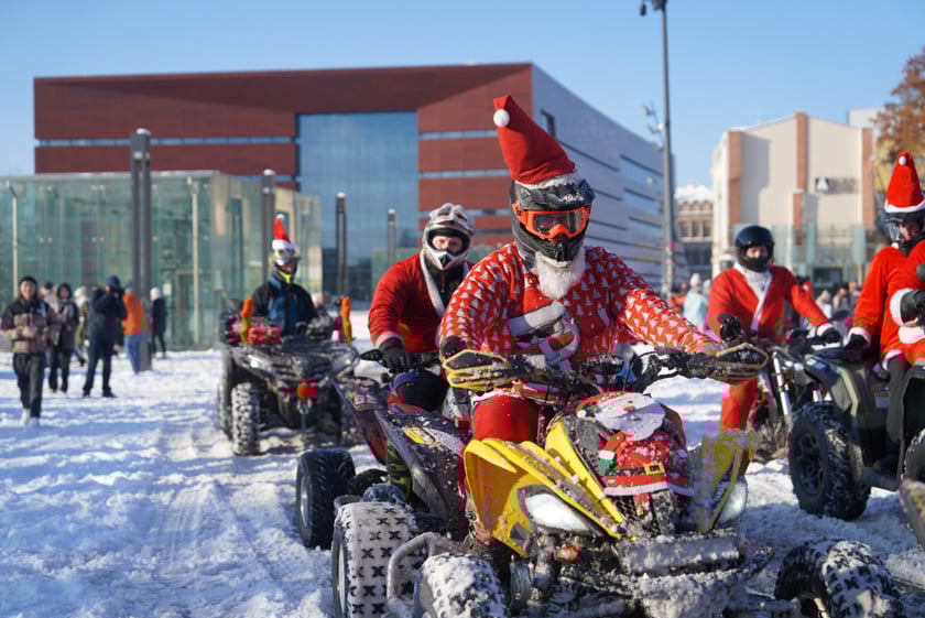 Moto Mikołaje we Wrocławiu