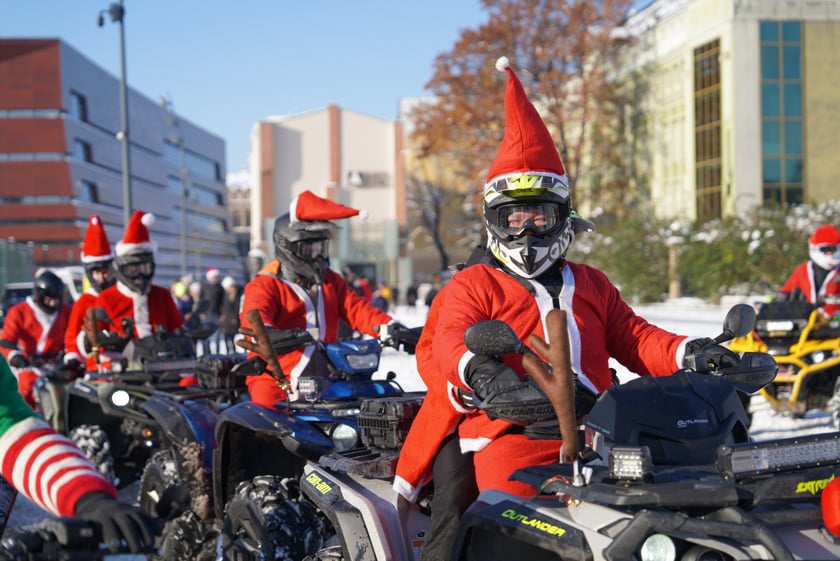 Moto Mikołaje we Wrocławiu