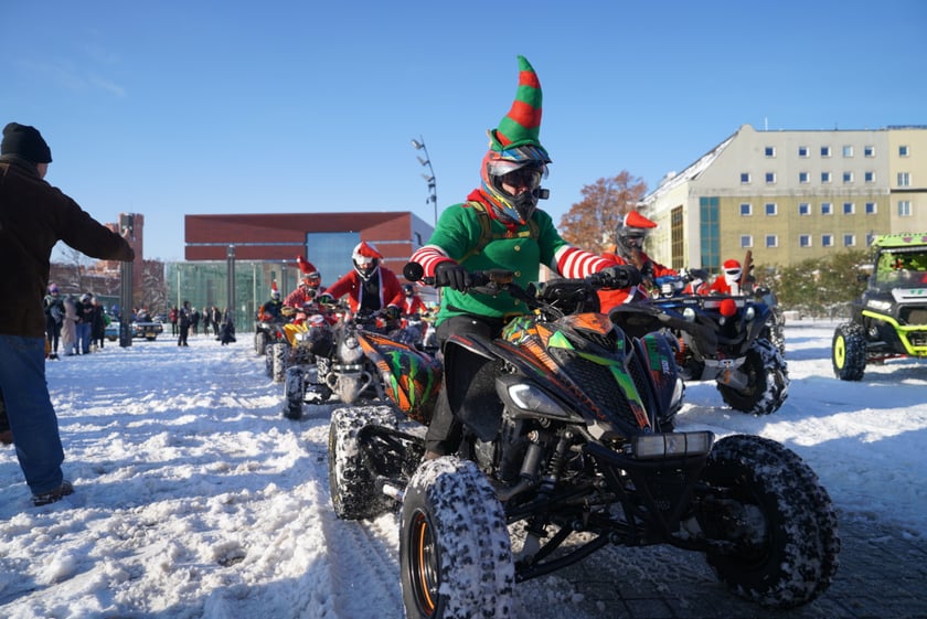 Moto Mikołaje we Wrocławiu