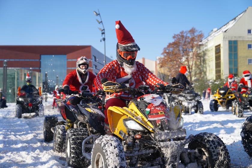 Moto Mikołaje we Wrocławiu