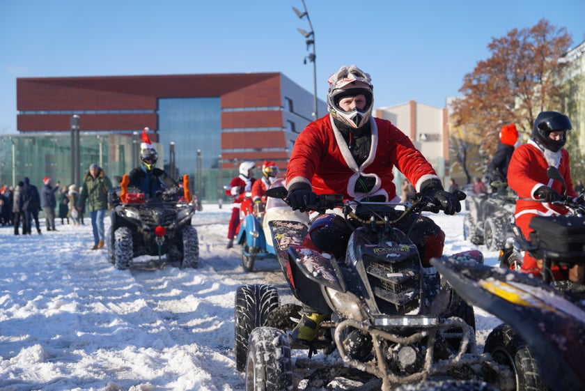 Moto Mikołaje we Wrocławiu