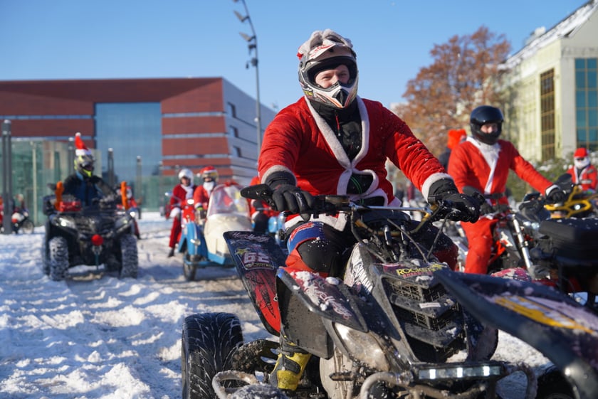 Moto Mikołaje we Wrocławiu