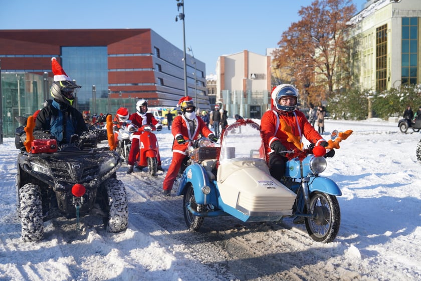 Moto Mikołaje we Wrocławiu