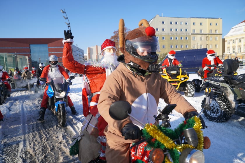 Moto Mikołaje we Wrocławiu