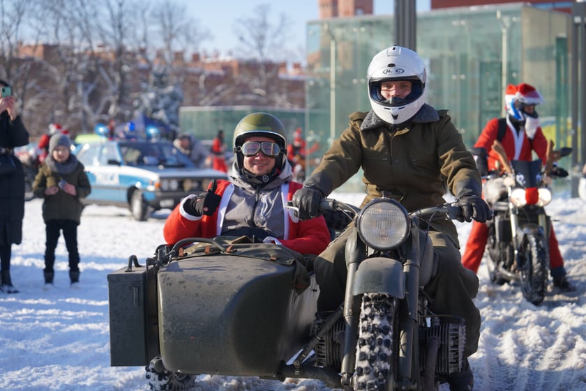 Moto Mikołaje we Wrocławiu