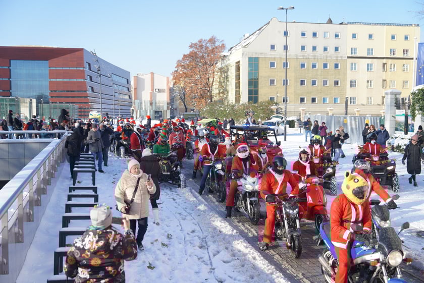 Moto Mikołaje we Wrocławiu