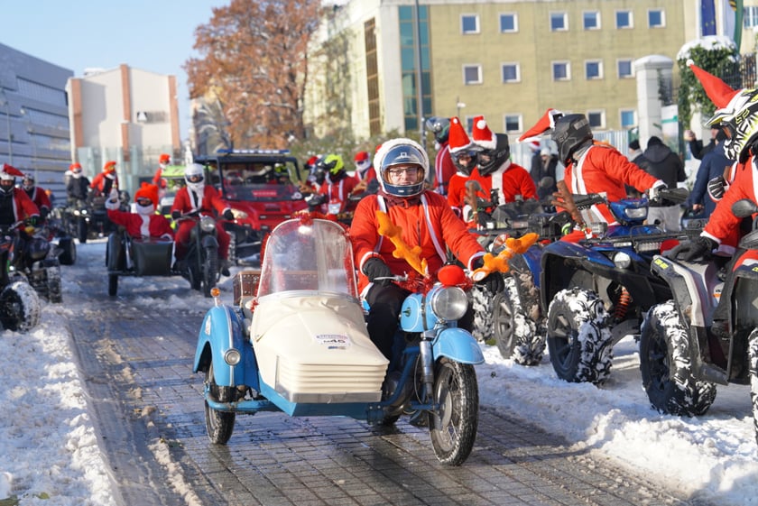 Moto Mikołaje we Wrocławiu