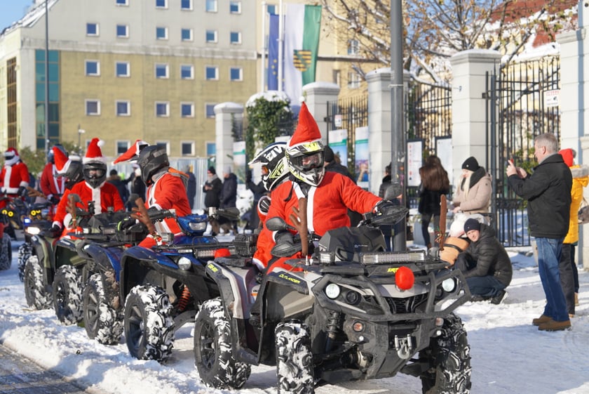 Moto Mikołaje we Wrocławiu