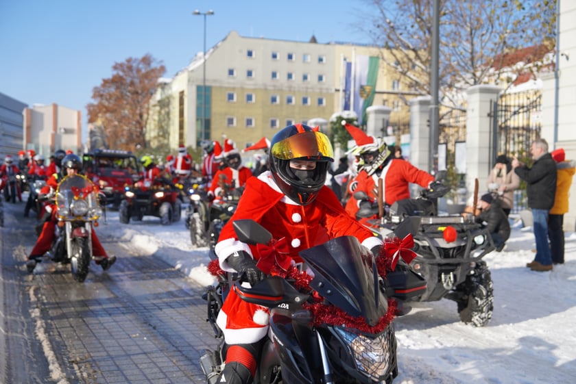 Moto Mikołaje we Wrocławiu