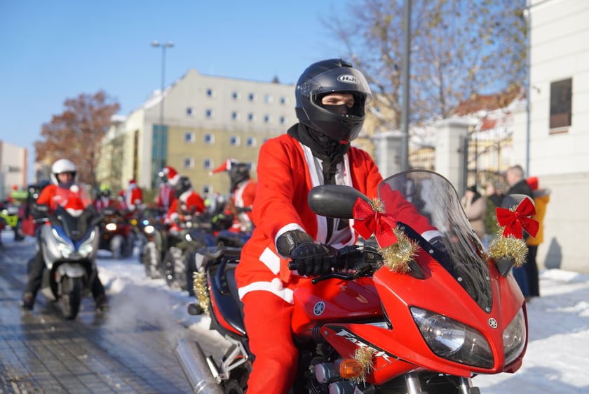 Moto Mikołaje we Wrocławiu