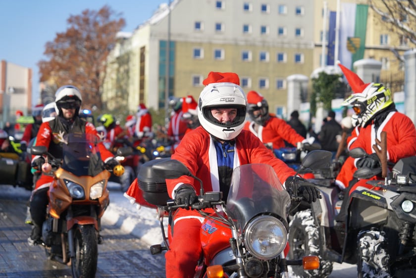 Moto Mikołaje we Wrocławiu