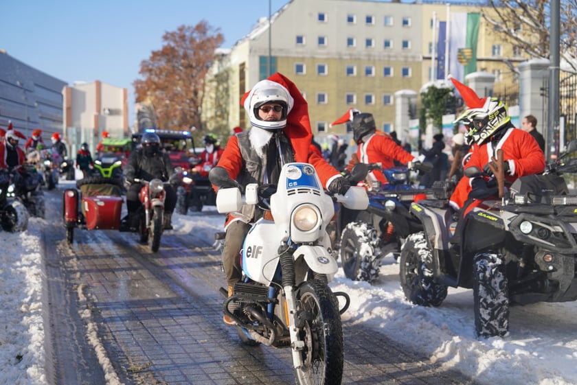 Moto Mikołaje we Wrocławiu