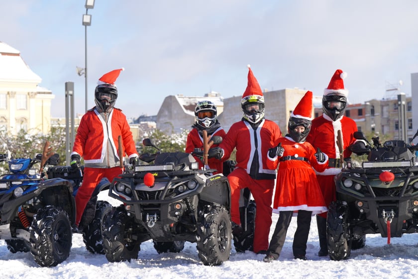 Moto Mikołaje we Wrocławiu