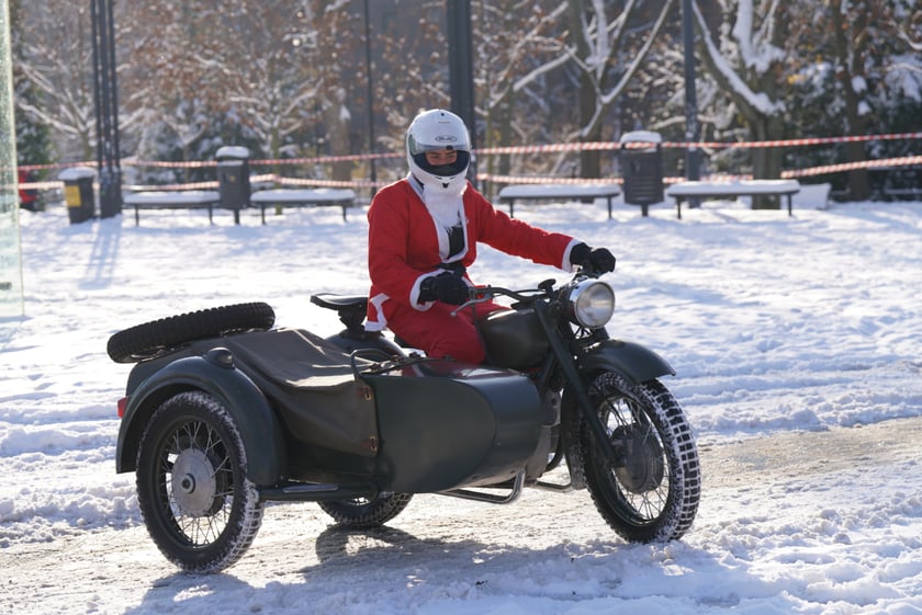 Moto Mikołaje we Wrocławiu