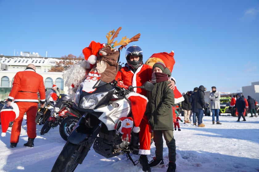 Moto Mikołaje we Wrocławiu