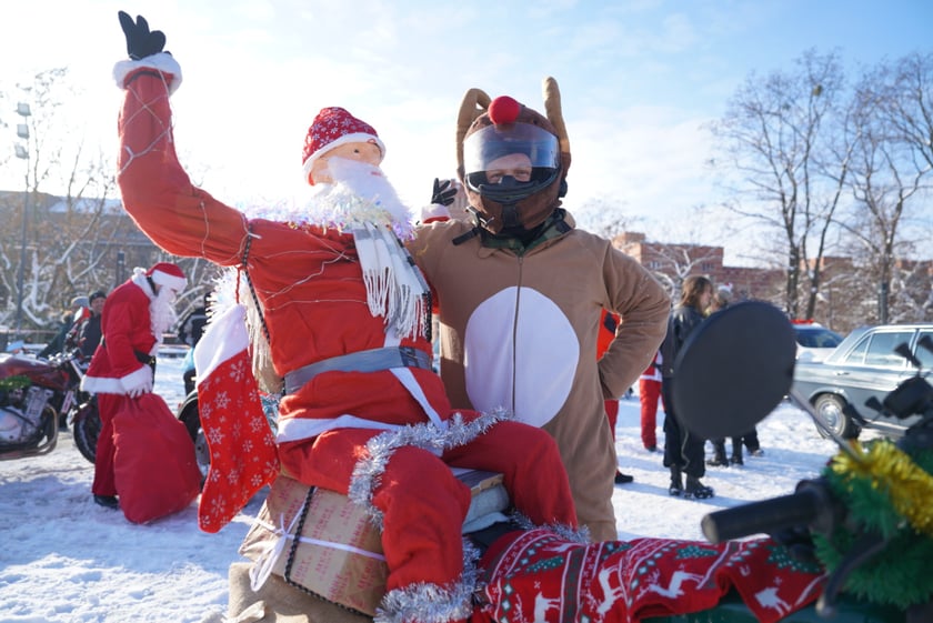 Moto Mikołaje we Wrocławiu