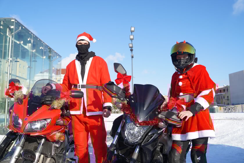 Moto Mikołaje we Wrocławiu