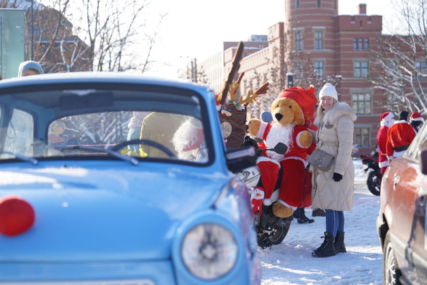 Moto Mikołaje we Wrocławiu