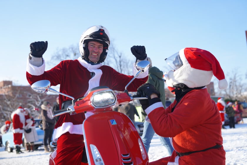 Moto Mikołaje we Wrocławiu