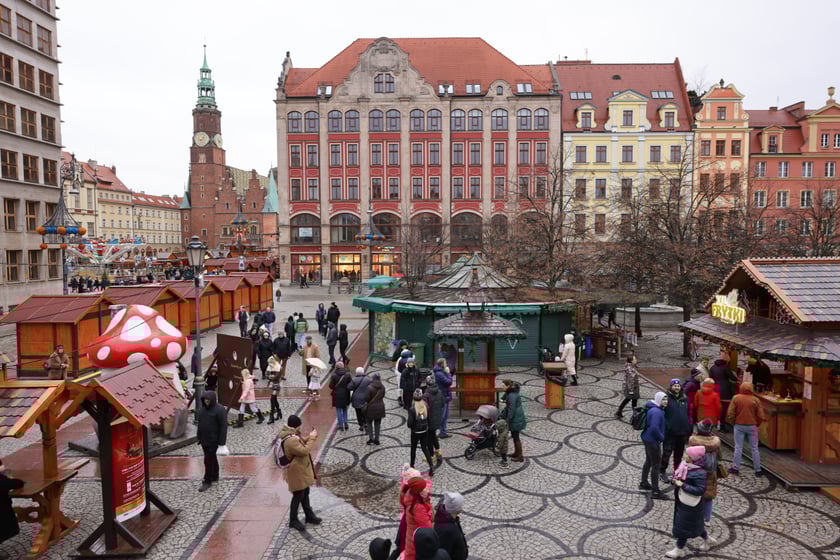 Jarmark Bożonarodzeniowy we Wrocławiu w drugi dzień świąt