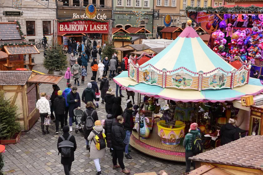 Jarmark Bożonarodzeniowy we Wrocławiu w drugi dzień świąt