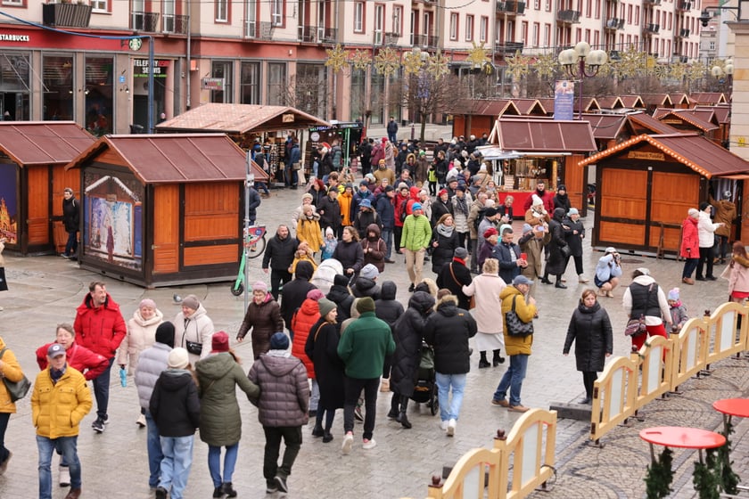 Jarmark Bożonarodzeniowy we Wrocławiu w drugi dzień świąt