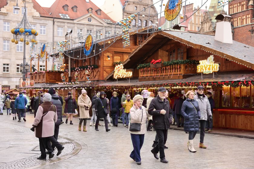 Jarmark Bożonarodzeniowy we Wrocławiu w drugi dzień świąt