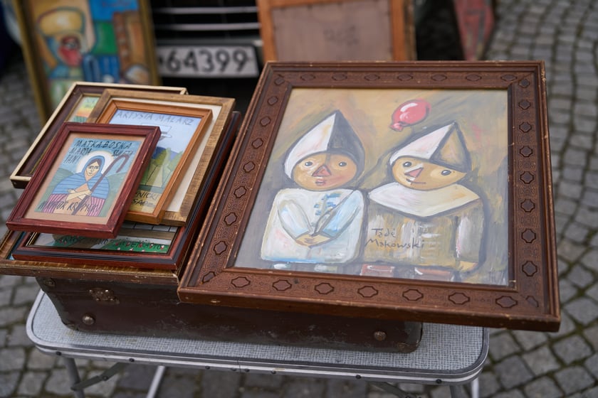 Giełda staroci pod Halą Stulecia 27.01.2024