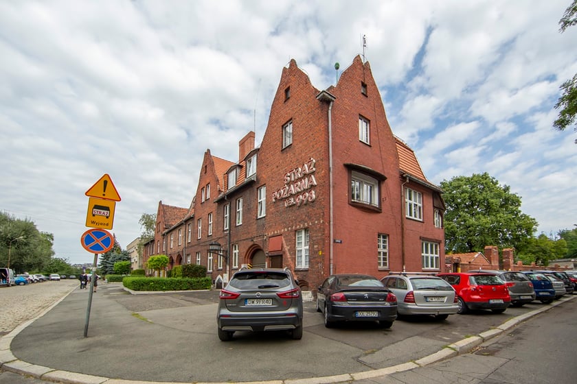 Kompleks straży pożarnej przy ulicy Gdańskiej