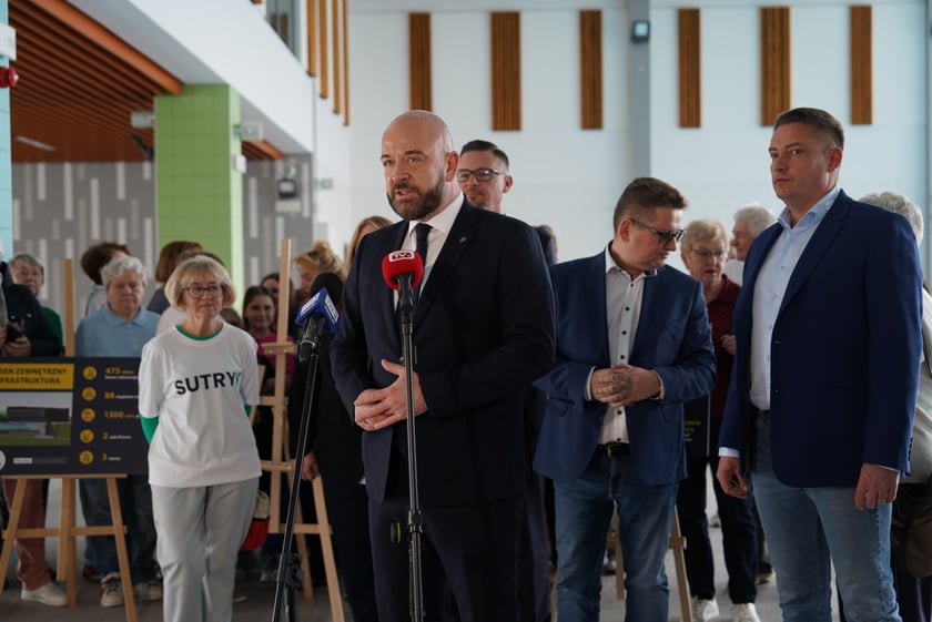 Prezentacja Aquaparku Zakrzów, 3 kwietnia 2024 r.