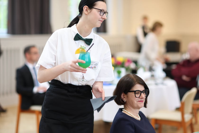 XXIV edycja Międzynarodowego Konkursu Czterech Miast: Stadthagen, Wrocławia, Tapolca, Carcassonne w zawodzie kucharz – kelner