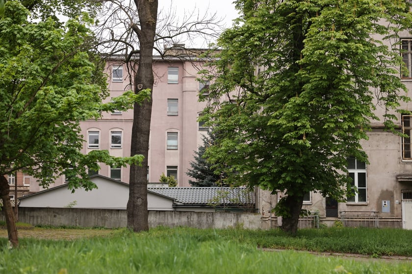 Budynki poszpitalne przy Traugutta w 2024 roku