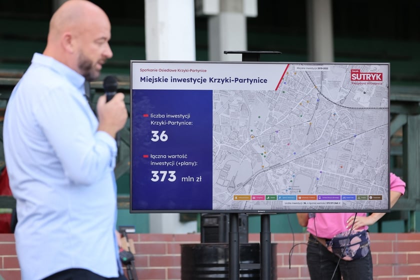 Spotkanie prezydenta z mieszkańcami na Partynicach [ZDJĘCIA]