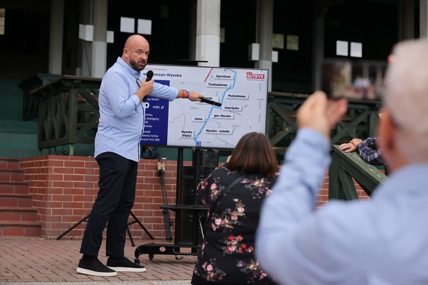 Spotkanie prezydenta z mieszkańcami na Partynicach [ZDJĘCIA]