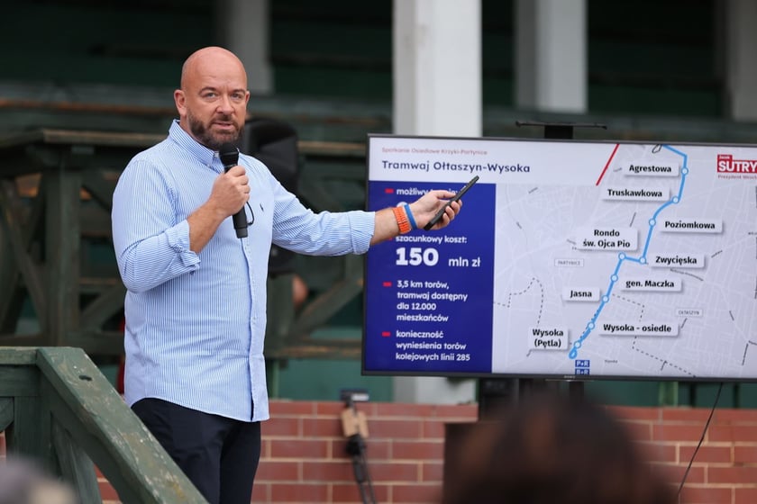 Spotkanie prezydenta z mieszkańcami na Partynicach [ZDJĘCIA]