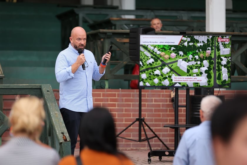 Spotkanie prezydenta z mieszkańcami na Partynicach [ZDJĘCIA]