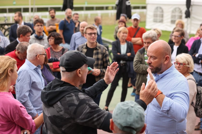 Spotkanie prezydenta z mieszkańcami na Partynicach [ZDJĘCIA]