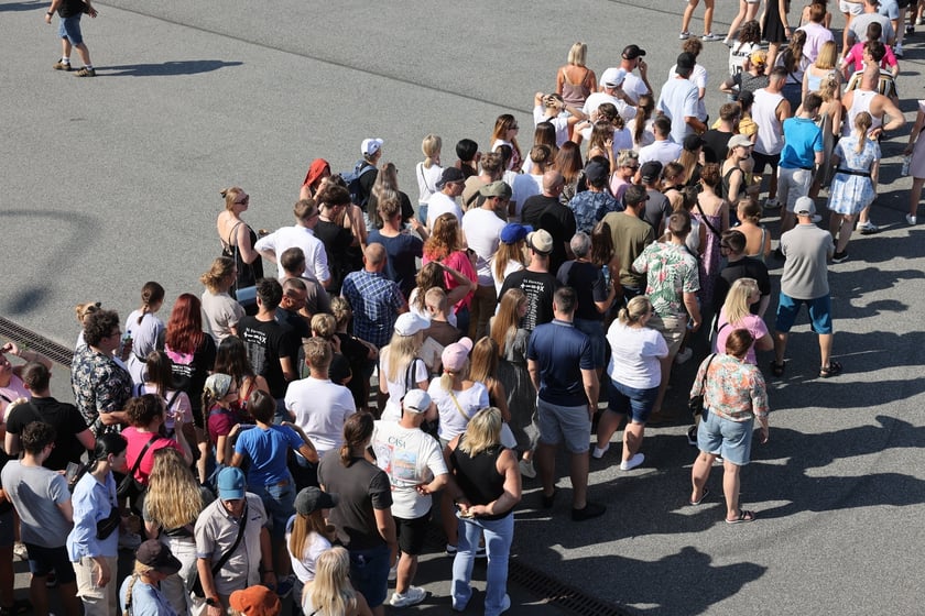 Ed Sheeran we Wrocławiu, kolejka