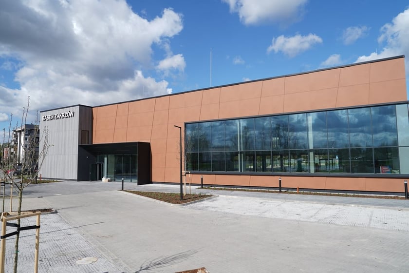 Aquapark Zakrzów w czasie otwarcia