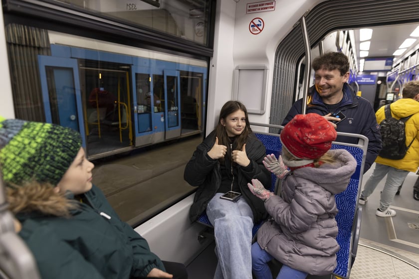 Uroczystość nadania imienia Moniki Jaworskiej tramwajowi wrocławskiego MPK