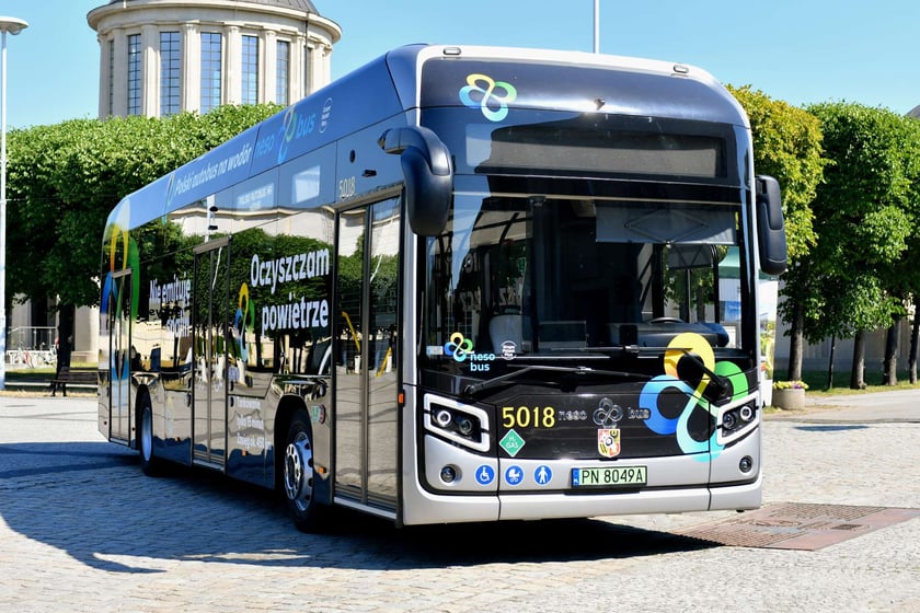 Nesobus - taki autobus miejski na wodór testowało wrocławskie MPK.