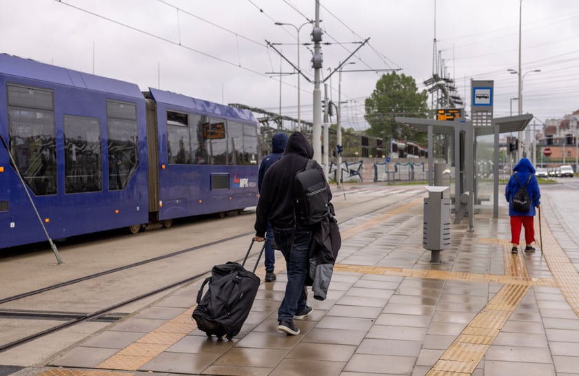 Przystanki na nowej trasie tramwajowej przez Szczepin i Popowice.