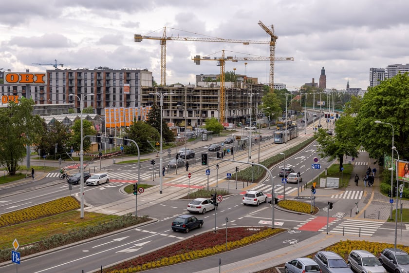 Przystanki na nowej trasie tramwajowej przez Szczepin i Popowice.