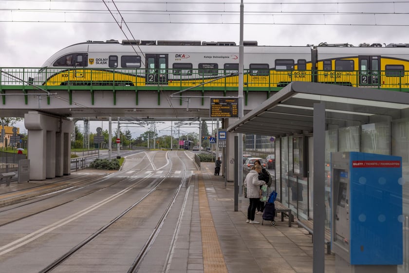 Przystanki na nowej trasie tramwajowej przez Szczepin i Popowice.