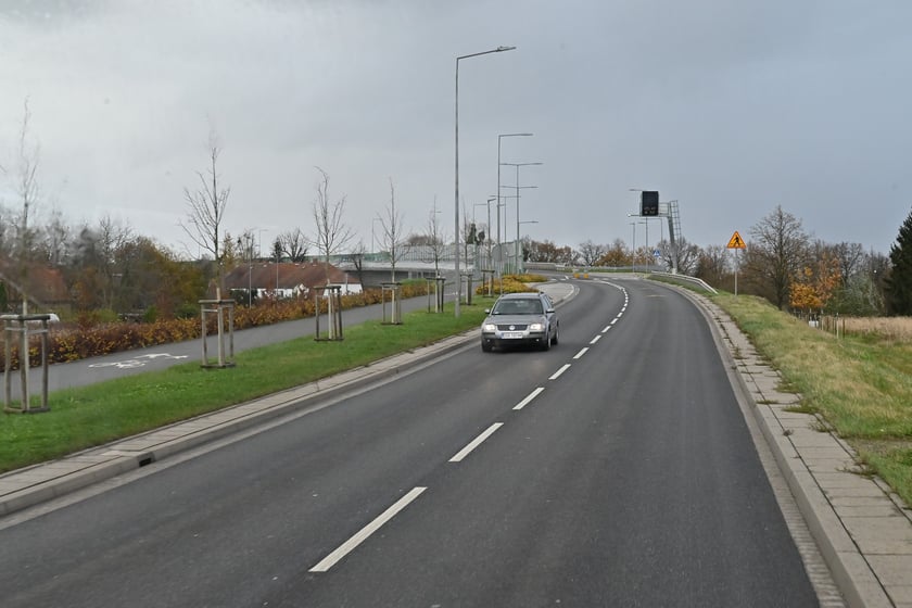 Obwodnica Leśnicy na dzień przed otwarciem.